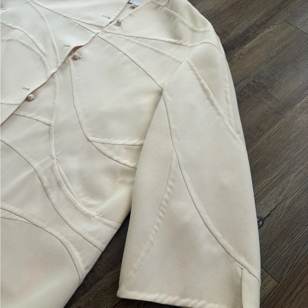 Chado Ralph Rucci Cream Jacket - Picture 4 of 6